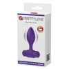 10 Fonksiyonlu Titreşimli Anal Plug - Mavi