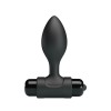 10 Fonksiyonlu Titreşimli Anal Plug - Siyah