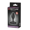 10 Fonksiyonlu Titreşimli Anal Plug - Siyah