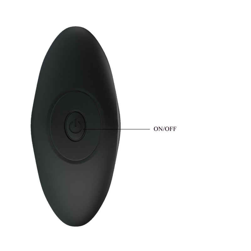 12 Fonksiyon 10,4 cm Titreşimli Silikon Anal Plug