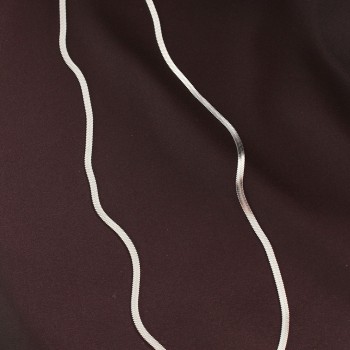 316L Çelik Gümüş Renk 60 cm İtalyan Zincir Kolye 316L Çelik Gümüş Renk 60 cm İtalyan Zincir Kolye
