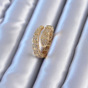 VIP Seri Gold Renk Yılan Model Kadın Yüzük VIP Seri Gold Renk Yılan Model Kadın Yüzük